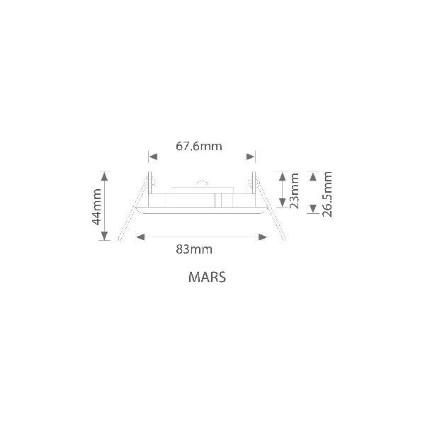 Vito 2010160 MARS GU5.3 GOLDEN MR16 IP20 50W G5.3 220V