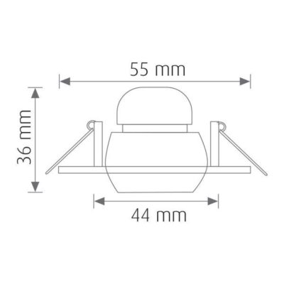 Vito 2010820 HERAKLES CHROME IP20 20W G4 220V