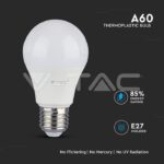 V-TAC VT-20185 LED Крушка - SAMSUNG Чип 12W E27 A60 Димираща 6400K