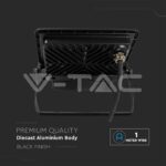 V-TAC VT-20288 30W LED Прожектор PIR Сензор SAMSUNG Чип Черно Тяло 6400K 1М Кабел