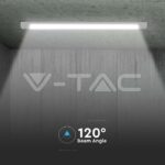 V-TAC VT-20360 15W LED Линейно Тяло SAMSUNG Чип 60cм Пластик Бърза Връзка + Кабел 4000K 150 lm/W