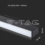 V-TAC VT-20462 LED Линейно   SAMSUNG Чип 40W Външно Черно Тяло 3000K