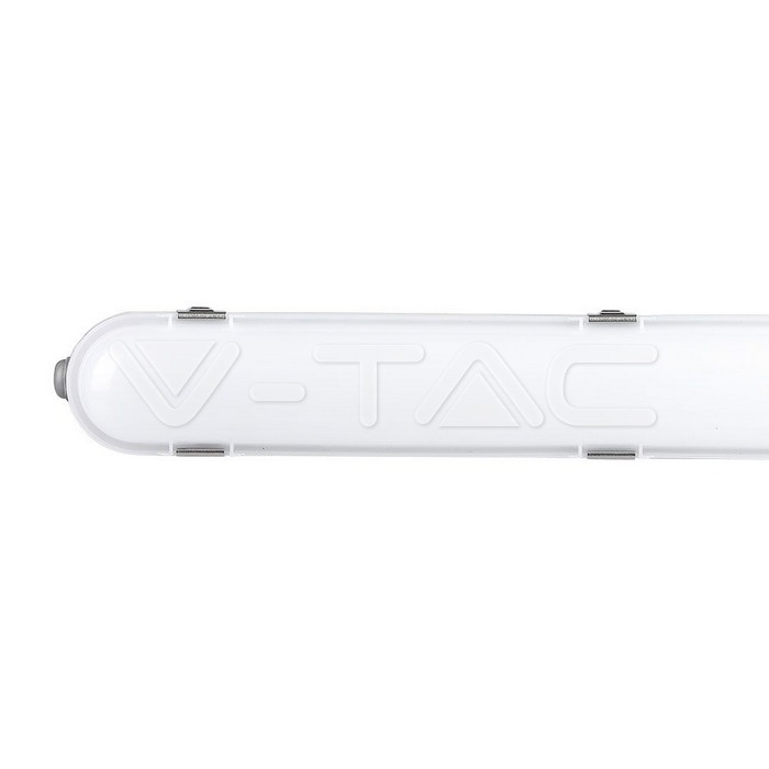 V-TAC VT-20471 LED Влагозащитени Тяло SAMSUNG Чип 150см 48W Сензор + Стоманен Клип 6400К