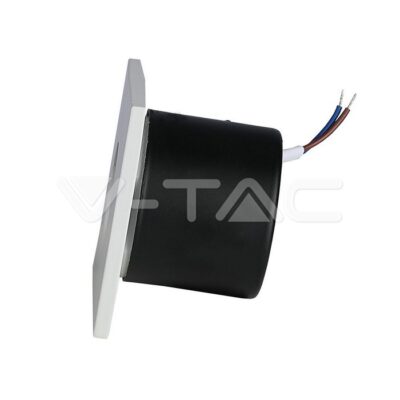 V-TAC VT-211210 3W LED Луна за Стена Квадрат 4000К