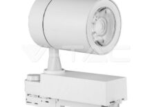 V-TAC VT-211257 35W LED Прожектор Релсов Монтаж Бяло Тяло 6400K
