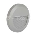 V-TAC VT-211319 2W LED   за Стъпала Сиво Тяло Кръг 3000К