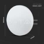 V-TAC VT-2113889 15W LED Плафон SAMSUNG Чип Frameless Кръг 3000K IP44 120lm/W