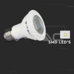 V-TAC VT-21147 LED Крушка SAMSUNG ЧИП 5.8W E27 PAR20 3000K