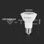 V-TAC VT-21147 LED Крушка SAMSUNG ЧИП 5.8W E27 PAR20 3000K