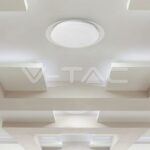 V-TAC VT-2114741 20W 40W 20W LED Дизайнерски Плафон Дистанционно Сменяем Сп. Ринг Ф400