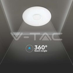 V-TAC VT-2114911 30W 60W 30W LED Дизайнерски Плафон Дистанционно Димиращ Шайба Ф400