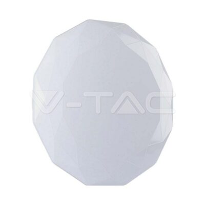 V-TAC VT-2114931 20W-40W-20W LED Плафон С Дистанционно 3в1 Диаманд Ф350