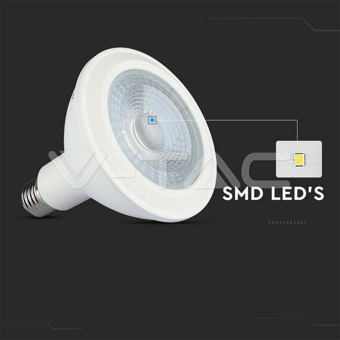 V-TAC VT-21150 LED Крушка SAMSUNG ЧИП 12.8W E27 PAR38 3000K