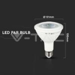 V-TAC VT-21150 LED Крушка SAMSUNG ЧИП 12.8W E27 PAR38 3000K