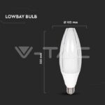 V-TAC VT-21187 LED Крушка SAMSUNG Чип 60W E40 4000K