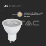 V-TAC VT-21192 LED Крушка SAMSUNG Чип 6.5W GU10 110° 3000K