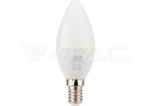 V-TAC VT-2120045 LED Крушка SAMSUNG Чип 5.5W E14 C37 Кендъл Димиращ 3000K