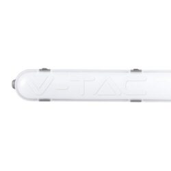 V-TAC VT-2120223 LED Влагозащитено Тяло М-Серия 1200мм 36W 4000K Авариино Захранване Стоманен Клип 120lm/W