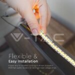 V-TAC VT-212165 LED Лента SMD2835 240/1 High Lumen 4000К Невлагозащитена