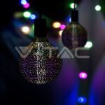 V-TAC VT-212706 LED Крушка 3W Filament E27 G125 3D 3000К