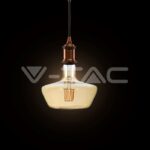 V-TAC VT-212790 LED Крушка 8W Filament E27 T180 Амбър 1800K