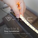 V-TAC VT-21321 LED Лента SAMSUNG Чип 2835 240/1 24V IP20 4000K