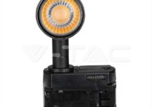 V-TAC VT-21360 15W LED Прожектор Релсов Монтаж SAMSUNG Чип Черен 4000K