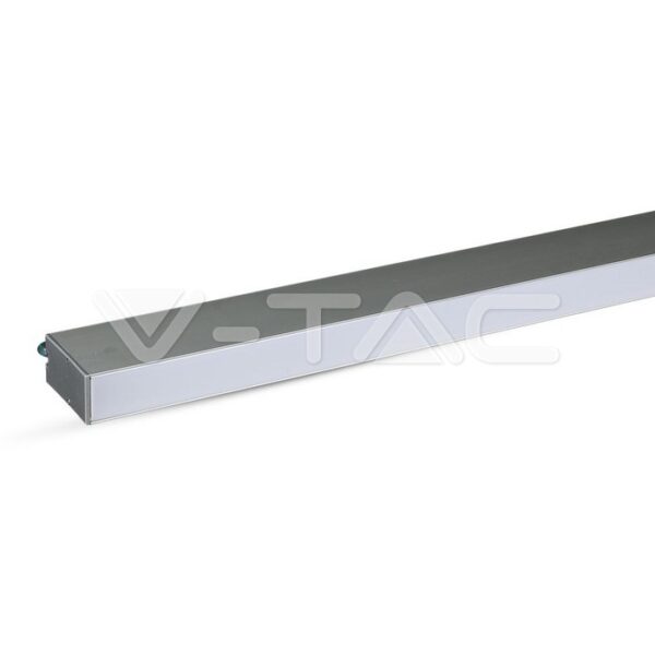 V-TAC VT-21375 LED Линейно   SAMSUNG Чип 40W Висящо Сребърно Тяло 4000К 1200x35x67mm