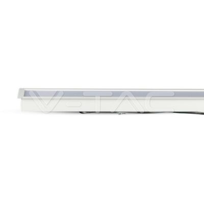 V-TAC VT-21381 LED Линейно   SAMSUNG Чип 40W За Вграждане Бяло Тяло 4000К 1211x70x35mm