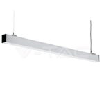 V-TAC VT-21383 LED Линейно   SAMSUNG Чип 40W Висящо Бяло Тяло 4000К 1200x50x65mm