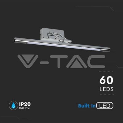 V-TAC VT-213982 12W LED Лампа за Картина Хром 3000К ф640