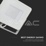 V-TAC VT-21410 50W LED Прожектор SAMSUNG Чип SMD G2 Бяло Тяло 4000К