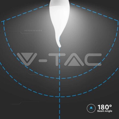 V-TAC VT-214164 LED Крушка 4W E14 Кендъл Пламък 2700K