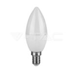 V-TAC VT-214122 LED Крушка 3.7W E14 Кендъл 6500K