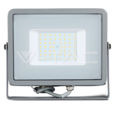 V-TAC VT-21464 50W LED Прожектор SAMSUNG Чип SMD G2 Сиво Тяло 4000К