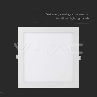 V-TAC VT-214889 24W LED Premium Панел Квадрат 6400K