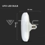 V-TAC VT-213 LED Крушка SAMSUNG Чип 15W E27 UFO F150 3000K