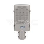 V-TAC VT-215261 LED Улична Лампа SAMSUNG ЧИП - 30W Сиво Тяло 6500K 5 Години Гаранция