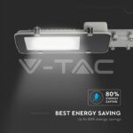 V-TAC VT-215271 LED Улична Лампа SAMSUNG ЧИП - 50W Сиво Тяло 4000K 5 Години Гаранция