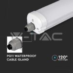 V-TAC VT-216287 LED Влагозащитено тяло AL/PC G-Серия 1500mm 48W 4000K 120 lm/W