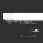 V-TAC VT-21653 LED Пура SAMSUNG Чип 120см 18W G13 Нано Пластик 3000К