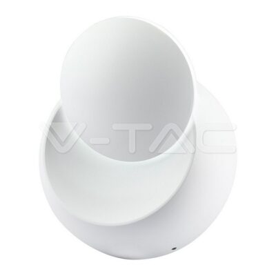 V-TAC VT-217093 5W Аплик Bridglux Чип Бяло Тяло Кръг 4000K