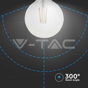 V-TAC VT-217454 LED Крушка 12W Filament E27 G125 4000K