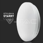 V-TAC VT-217602 12W LED Плафон Звезди Ф300 3в1 Сменяем Спектър