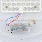 V-TAC VT-217609 36W LED Плафон Мат Ф450 3 в 1 Сменяем Спектър