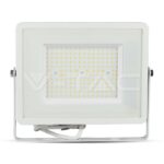 V-TAC VT-21768 100W LED Прожектор SAMSUNG Чип G2 SMD SLIM Бяло Тяло 4000К