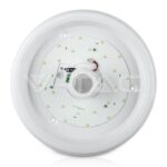 V-TAC VT-21808 LED Плафониера SAMSUNG Чип 12W Сензор 4000К