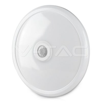 V-TAC VT-21809 LED Плафониера SAMSUNG Чип 12W Сензор 6400К