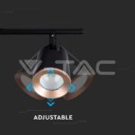 V-TAC VT-218257 12W LED Двойна Спот Лампа 4000К Черна