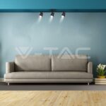 V-TAC VT-218259 18W LED Тройна Спот Лампа 3000К Черна